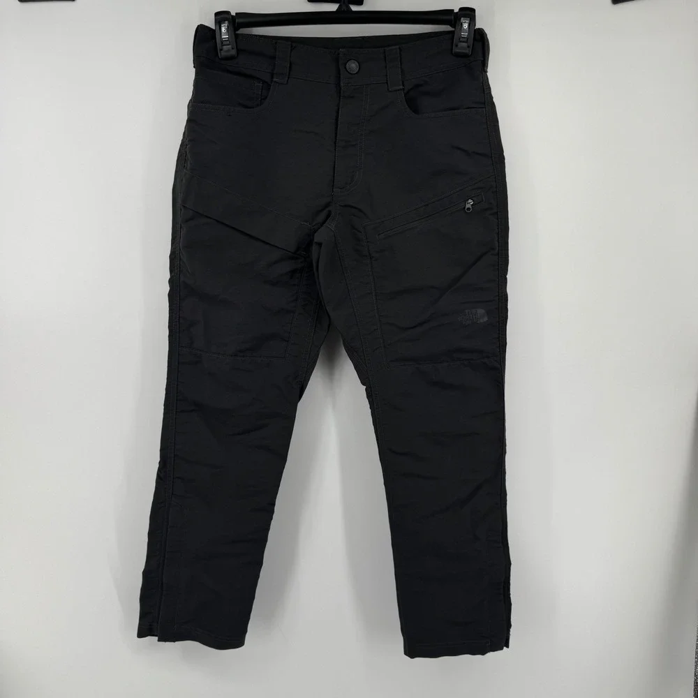 The North Face Mens Hiking Cargo Pants 30 Short Gray Nylon Tactical Outdoor